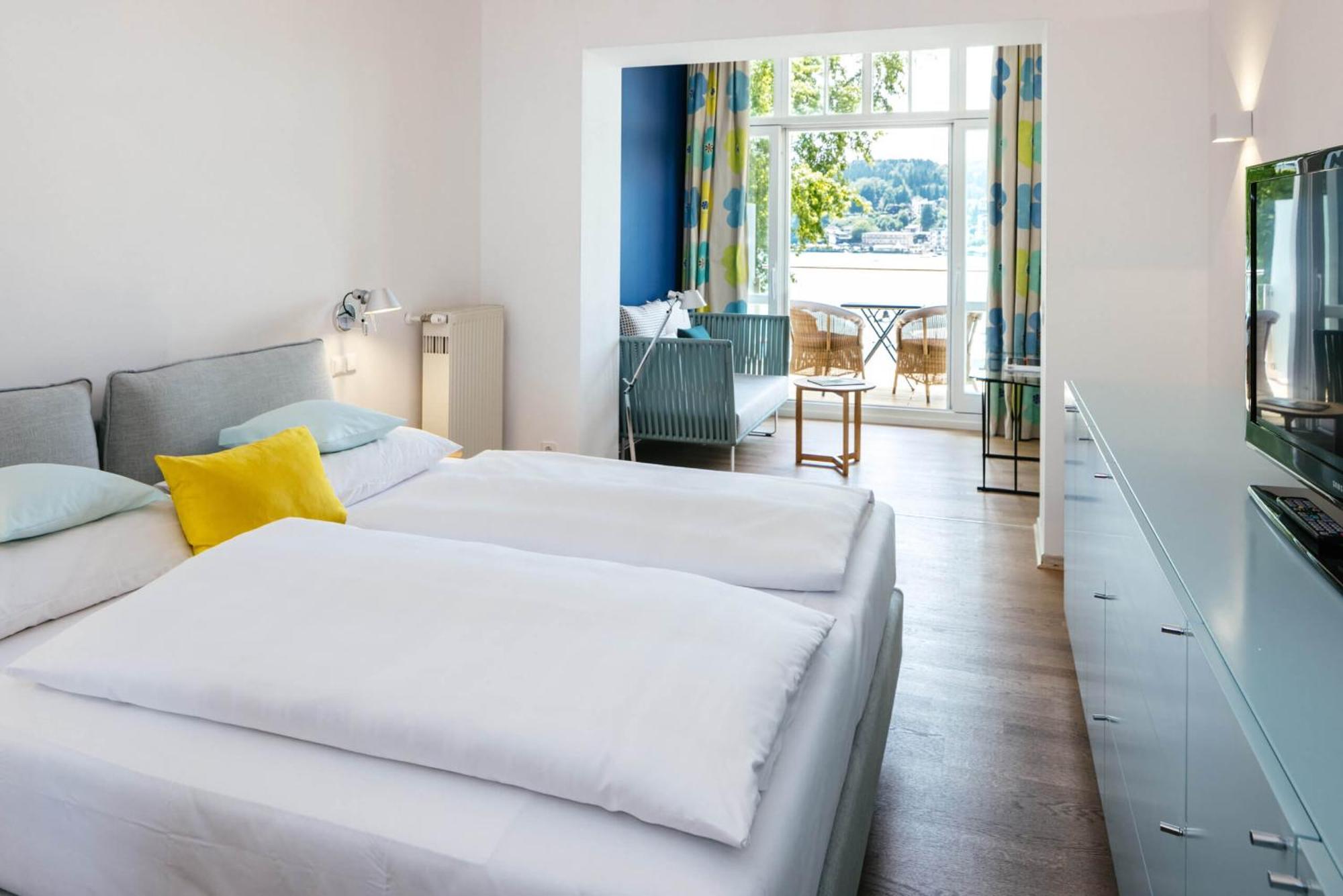 Seehotel Hubertushof Velden am Wörthersee Exterior foto